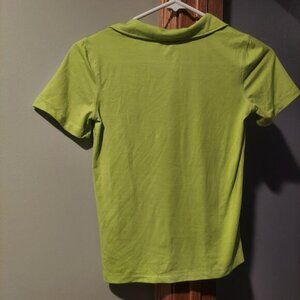 Tommy Bahama Active Boys Jersey Polo Shirt Casual Kids Top Med 7- 8 Neon Green